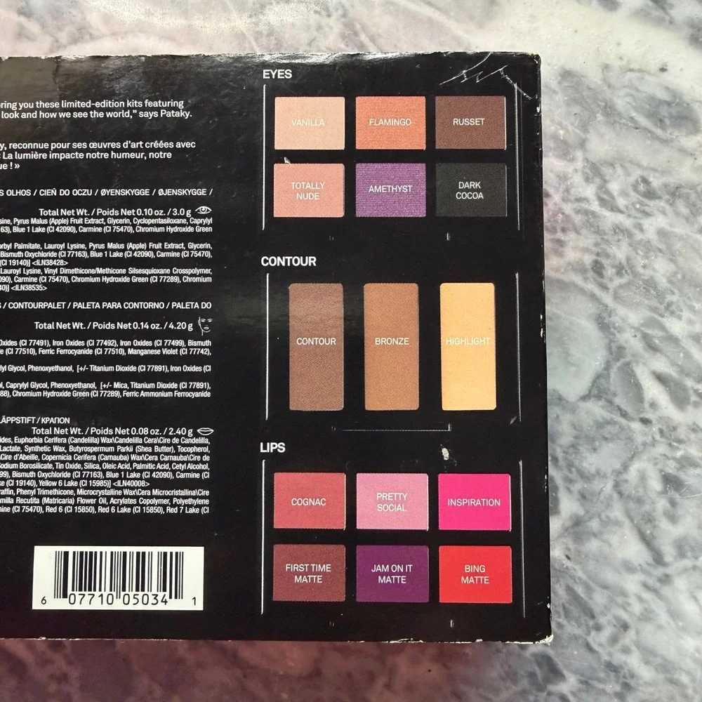 New Smashbox Light It Up Eyeshadow Trio Set Eyes Contour Lips